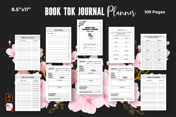 Download BookTok Journal for 100 Books - Book Collection