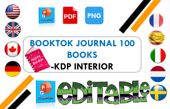 Download Booktok Journal 100 Books-KDP Interiors - Book Collection