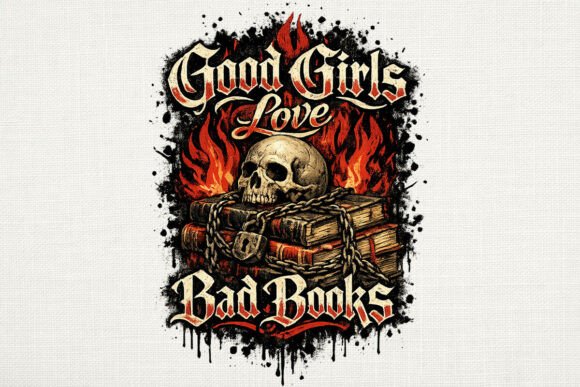 Download Booktok Gothic Bad Books PNG - Book Collection