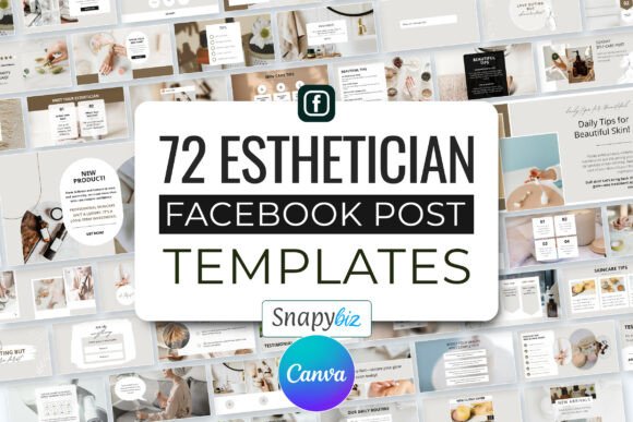 Download Editable Esthetician Facebook Templates - Book Collection
