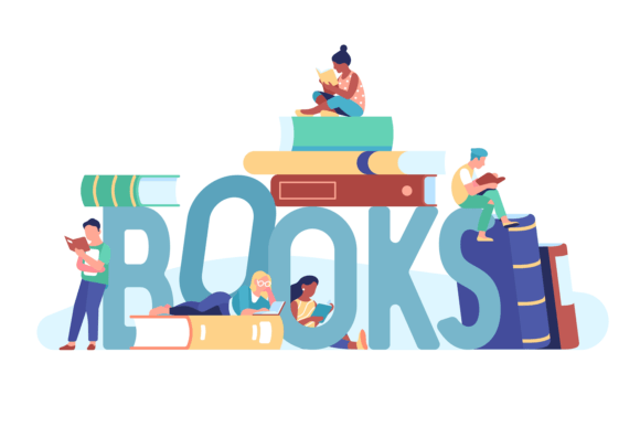 Download Books Word People. Readers Characters Ar - Book Collection