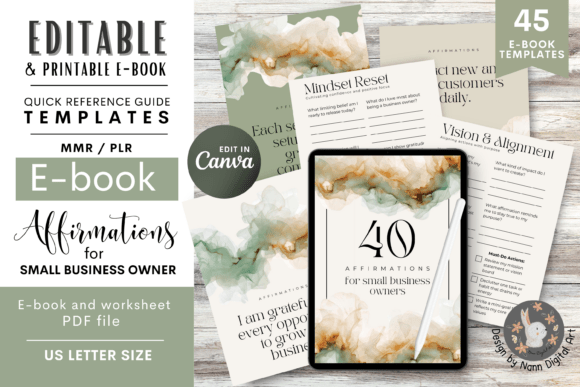 Download E-book Canva Template No.103 - Book Collection
