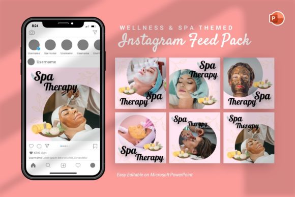 Download Instagram Feed - Wellness Template - Feed Collection
