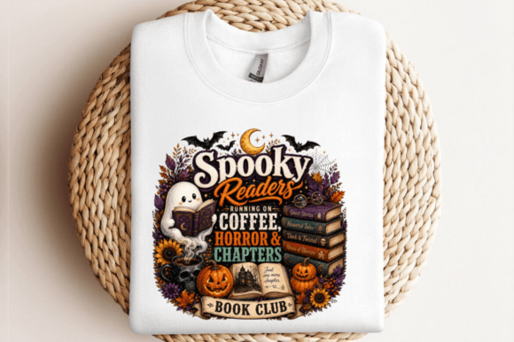 Download Spooky Readers Book Club Halloween PNG - Book Collection