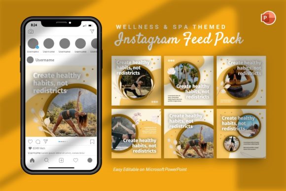 Download Instagram Feed - Wellness Template - Feed Collection