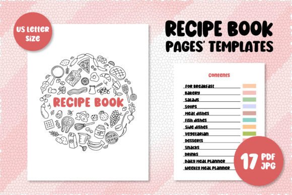 Download Recipe Book Templates | Cooking Planner - Book Collection
