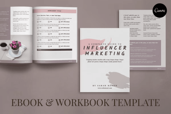 Download Rae Ebook Workbook Template Canva - Book Collection