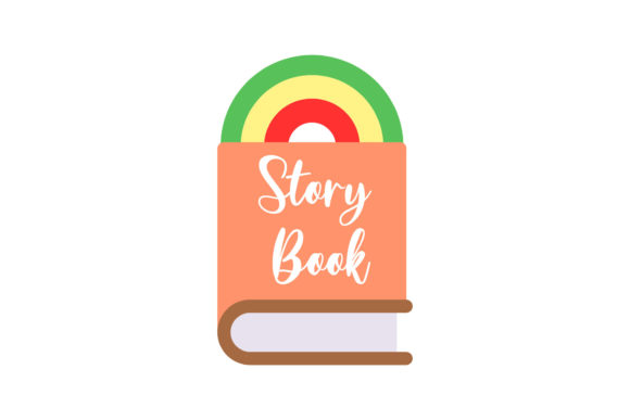 Download Book Icon Story Book Rainbow Design Art - Book Collection
