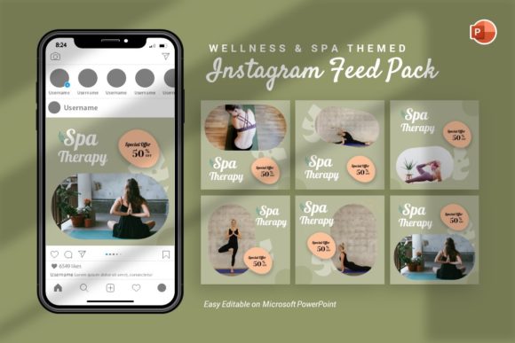 Download Instagram Feed - Wellness Template - Feed Collection