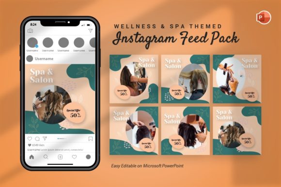 Download Instagram Feed - Wellness Template - Feed Collection