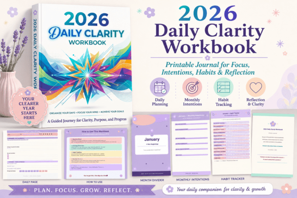 Download 2026 Daily Clarity Workbook - Book Collection