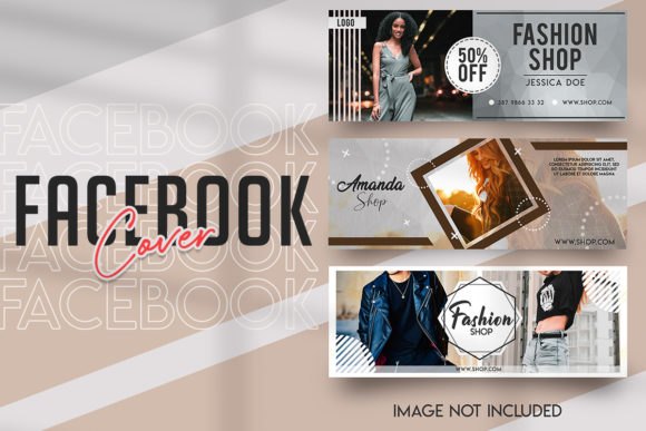 Download Fashion Facebook Template - Book Collection