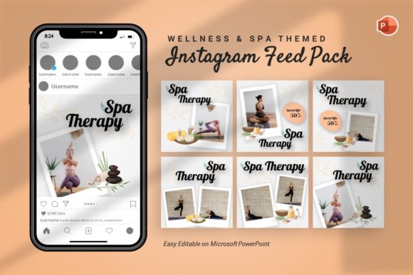 Download Instagram Feed - Wellness Template - Feed Collection