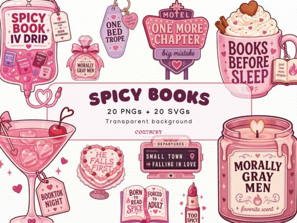 Download Spicy Romance Cliparts, Smut Books PNG - Book Collection