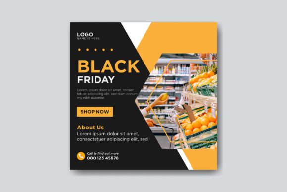 Download Black Friday Sales Facebook Template - Book Collection