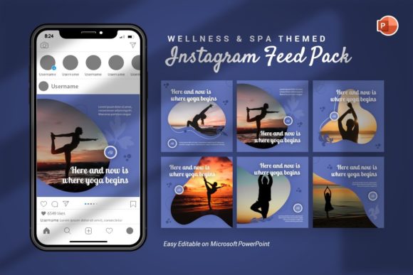 Download Instagram Feed - Wellness Template - Feed Collection